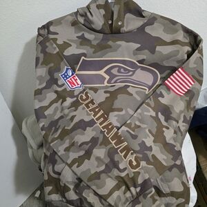 Seattle Seahawks Camouflage Hoodie